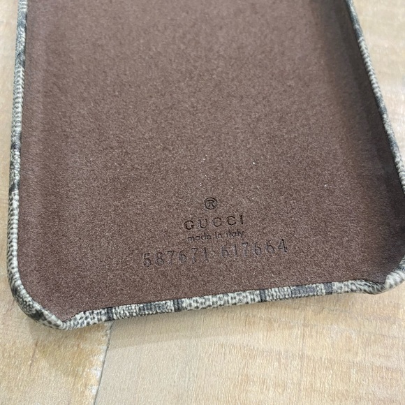 Gucci GG Supreme OPHIDIA IPhone XS Max phone case cover - Picture 4 of 10